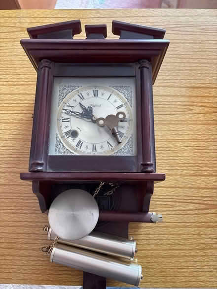 Photo of free Wooden pendulum clock (Longden Road, Shrewsbury) #1