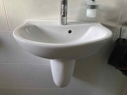Photo of free Wall Mounted Basin and Tap (Bishopbriggs) #1