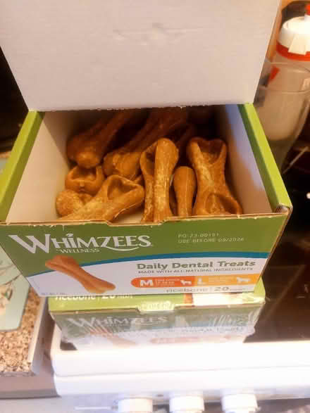 Photo of free Whimzees Rice Bones for M/L dogs (Barkingside, IG6) #2