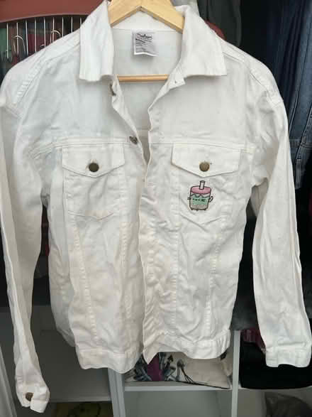 Photo of free Pusheen Cotton denim jacket small (Westboro) #1