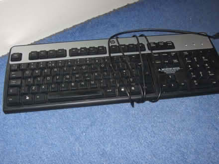 Photo of free Hewlett Packard P KU-0316 Computer Keyboard USB connector (Hertford SG14) #1