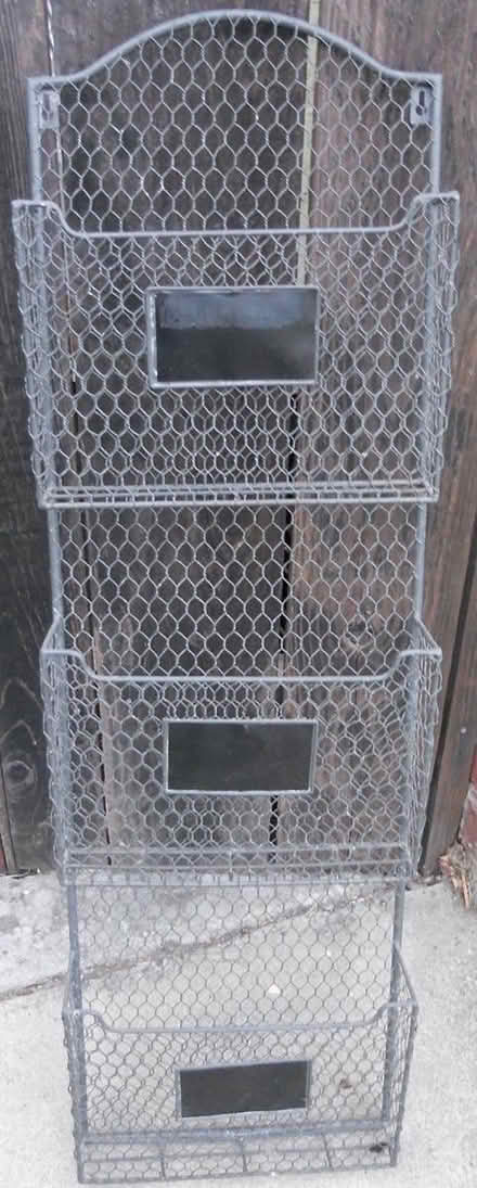 Photo of free three tier wire magazine rack (castro valley) #1