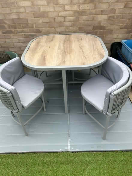 Photo of free Garden table and chair set (SG1) #2
