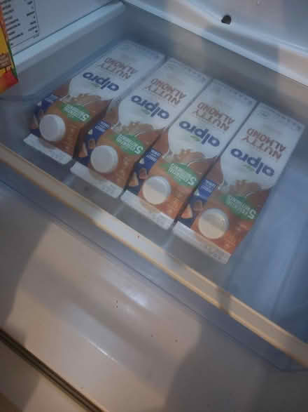 Photo of free Alpro almond milk (SW15) #2
