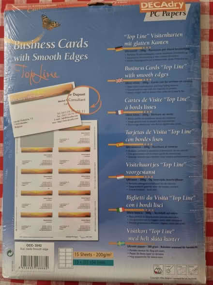 Photo of free Business card blanks (St Margarets TW1) #1