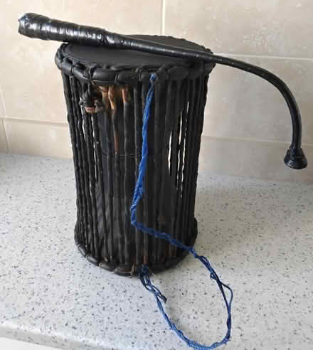 Photo of free Small, Leather African? Drum (DA1) #1