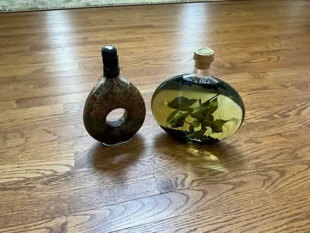 Photo of free 2 Decorative bottles (Huntingtown md) #1