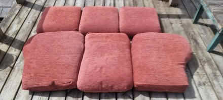 Photo of free 6 sofa cushions (Clevedon) (Clevedon BS21) #2