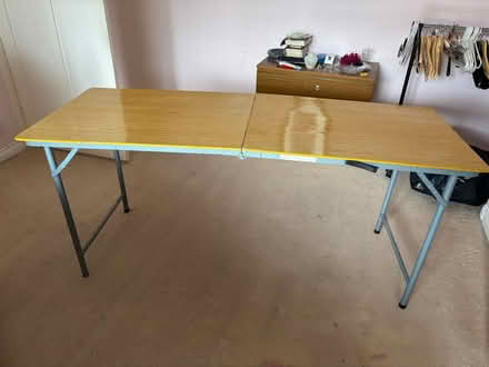 Photo of free Folding craft/sewing table (Longden Road, Shrewsbury) #1