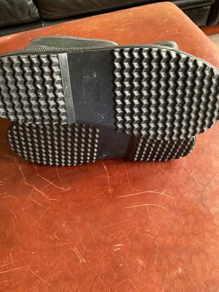 Photo of free Black Wellies, Size UK2 (Putnoe MK41) #3