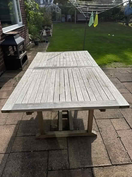 Photo of free Patio Table (Dean Row SK9) #2