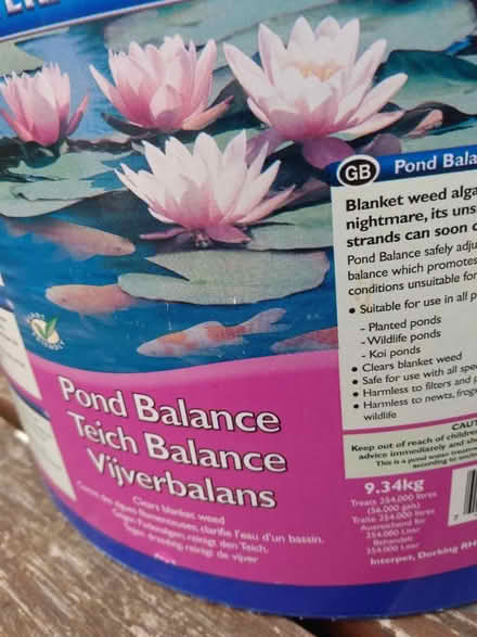 Photo of free Pond balance (Darley Abbey DE22) #1