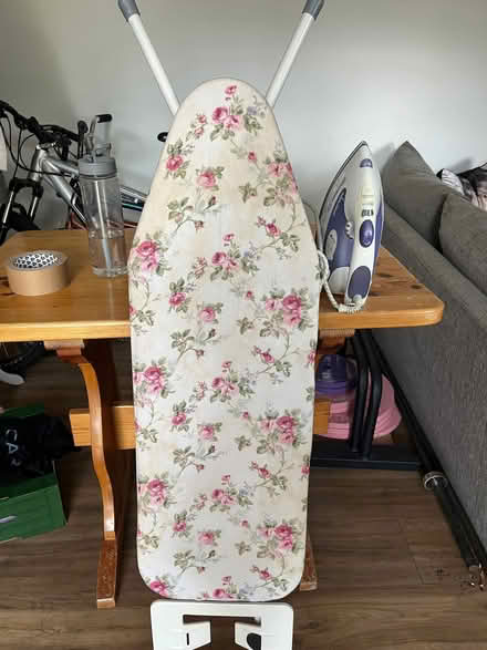 Photo of free Small ironing board and iron (Great Baddow CM2) #1