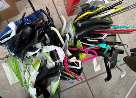 Photo of free Bags of clothes hangers (Ladybridge) #1