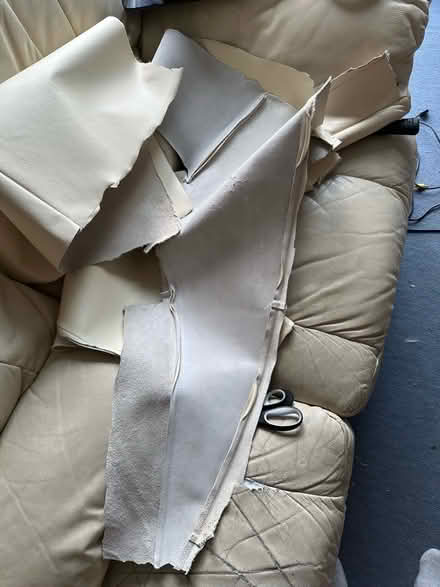 Photo of free Leather patches / scraps from sofa 🛋️ good quality (Grays RM17) #4