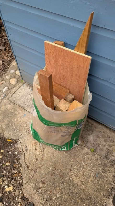 Photo of free Bag of bit of wood (Shoreham-by-Sea BN43) #1