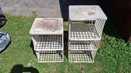 Photo of free Plastic shelving (Westboro, 262 Duncairn Ave.) #1