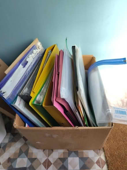 Photo of free Box of files (Olive Mount L15) #1