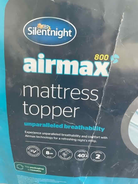 Photo of free Silentnight Airmax Mattress Top #2 (Rochester) #2