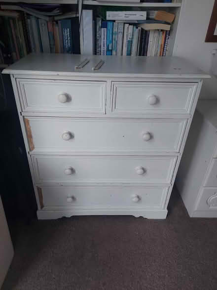 Photo of free Painted pine chest of drawers (CR4) #1