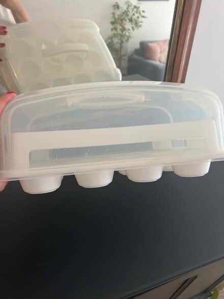 Photo of free 2 tier cupcake carrier (AL1) #2