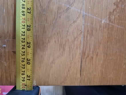 Photo of free Solid oak table and four chairs (Addiscombe CR0) #3