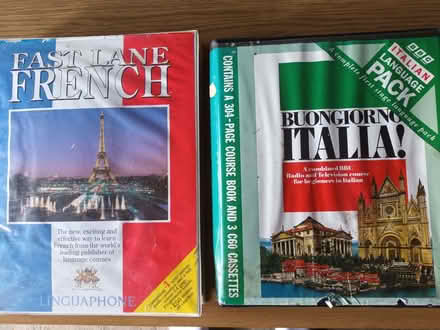 Photo of free Language tapes and books. (Sutton BD20) #2