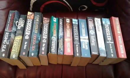 Photo of free 14 Clive Cussler Books (Par Nr St Austell) #1