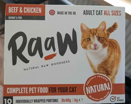 Photo of free Raaw cat food (Walkley S10) #1