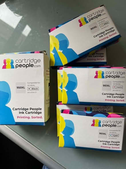 Photo of free Ink cartridges for HP printer 950/951 (Coley Ave Area RG1) #1