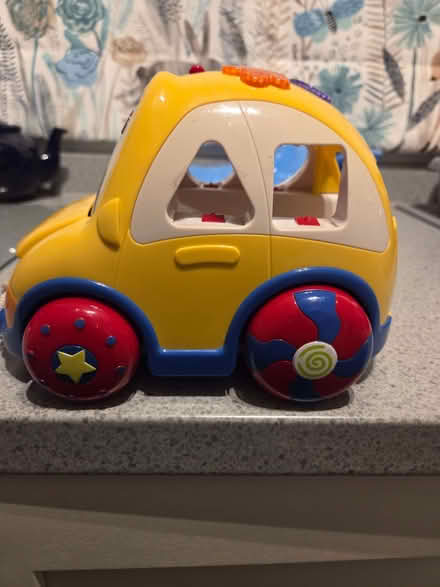 Photo of free Toddlers pull along car with tunes (Duffield DE56) #1