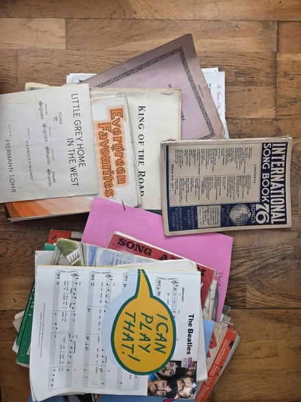 Photo of free Music Books etc (CR2, South Croydon) #1