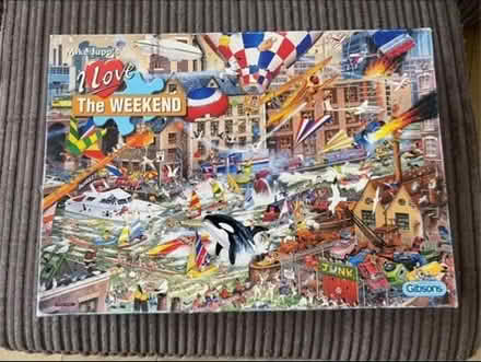 Photo of free Gibsons ‘I Love the Weekend’ 1000 piece jigsaw puzzle (Heswall CH60) #1