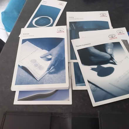 Photo of free Toyota Avensis 07 handbook pack (Livingston EH54) #1