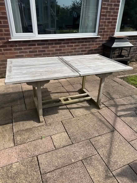Photo of free Patio Table (Dean Row SK9) #1