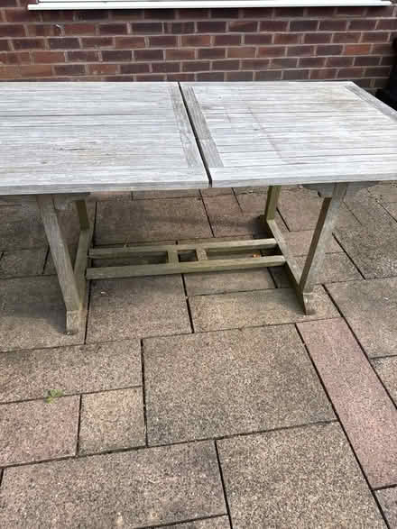 Photo of free Patio Table (Dean Row SK9) #3