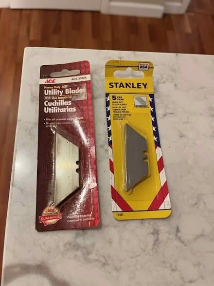 Photo of free Carpet knife blades (South Novato near Hamilton) #1