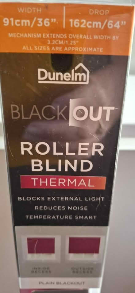 Photo of free roller blind minus fittings (Chelmsford CM2) #2