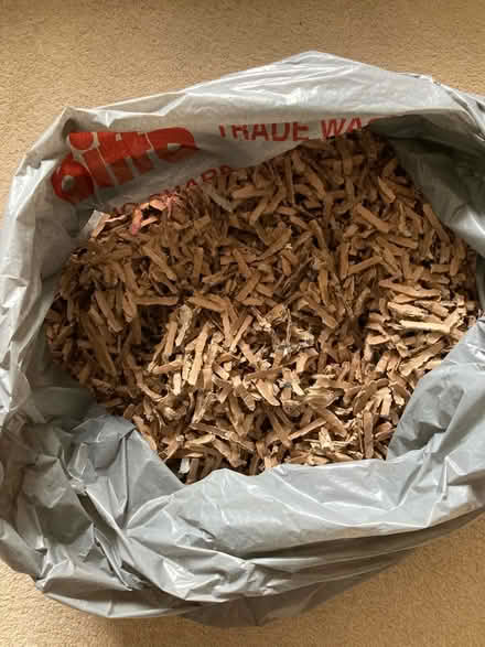 Photo of free Bag of shredded cardboard (Ballards CR2) #1