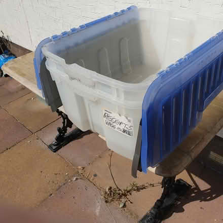 Photo of free x2 stacking crates with flap lids (seaton EX12) #4