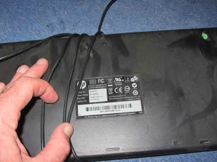 Photo of free Hewlett Packard P KU-0316 Computer Keyboard USB connector (Hertford SG14) #2