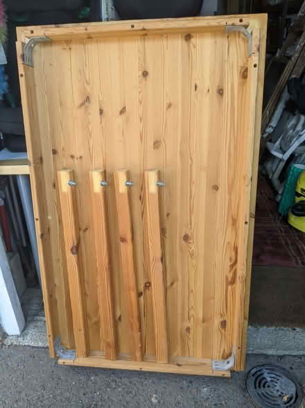 Photo of free Pine table 76w 120L 74H (Billericay CM11) #3