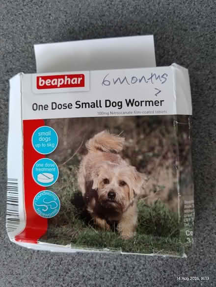 Photo of free Beaphar Small dog wormer (Ingol PR2) #1