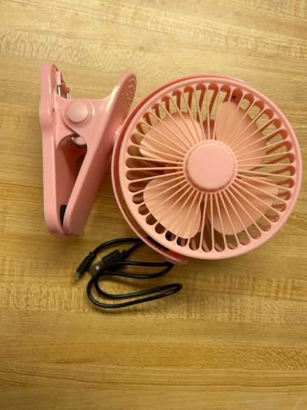 Photo of free Pink clip fan - usb or battery (East Hollywood) #1
