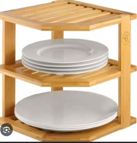 Photo of Free standing wooden plate rack (Llandrindod LD1) #1