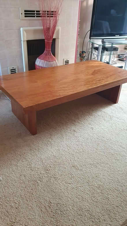 Photo of free Hardwood coffee table 140cm (Parson's Heath CO4) #1