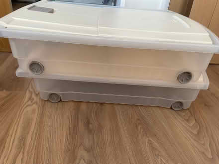Photo of free 2 Under-bed storage boxes (Kenn Road BS21) #2