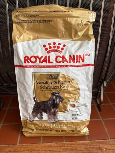 Photo of free Royal Canin Miniature Shnauzer (North Springfield) #1