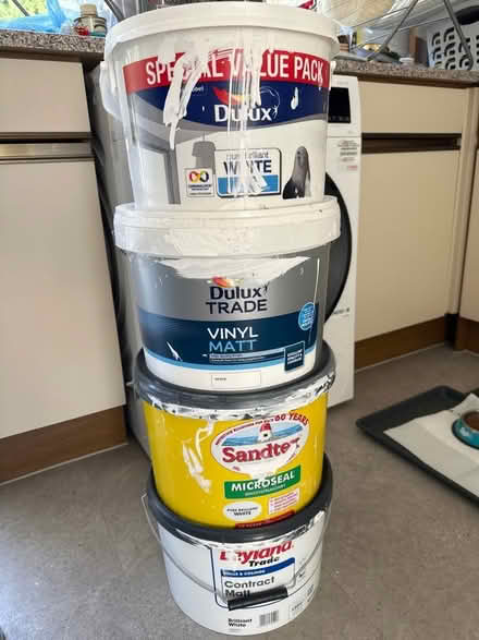Photo of free Various paint containers (Coney Hall BR4) #1