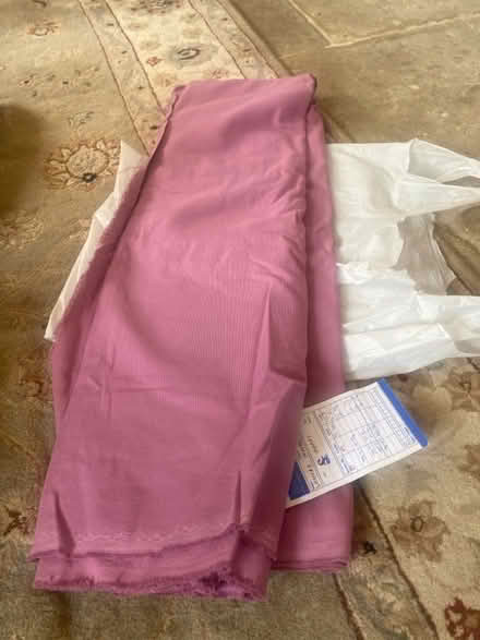 Photo of free Fabric remnant (approx 3 metres) magenta (Barton OX3) #1
